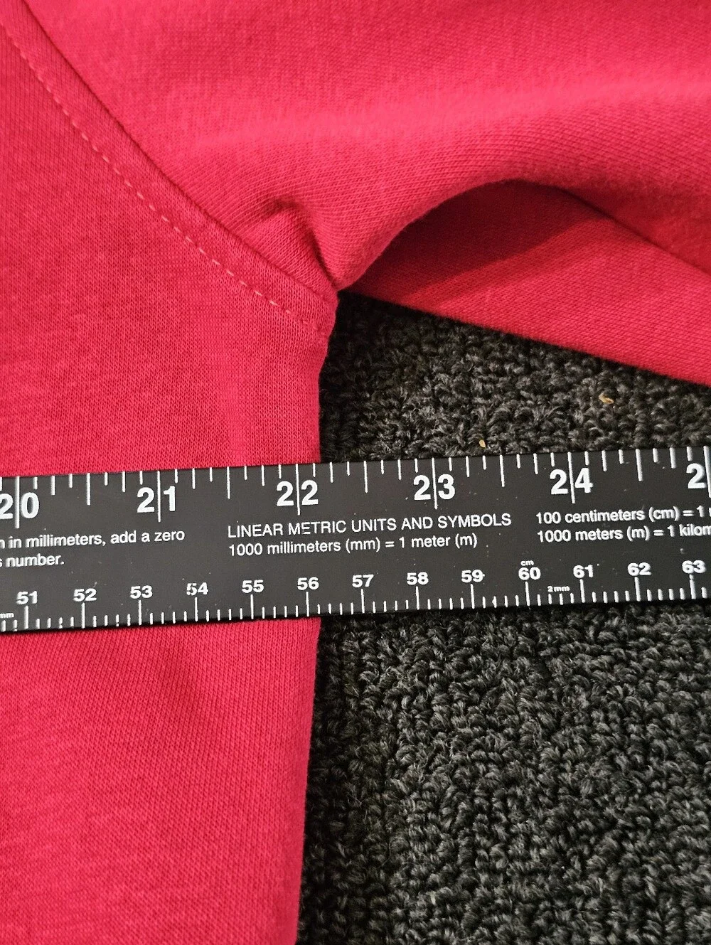 True Religion Bright Red Full-Zip Hoodie with Logo Patch Men's Size Large